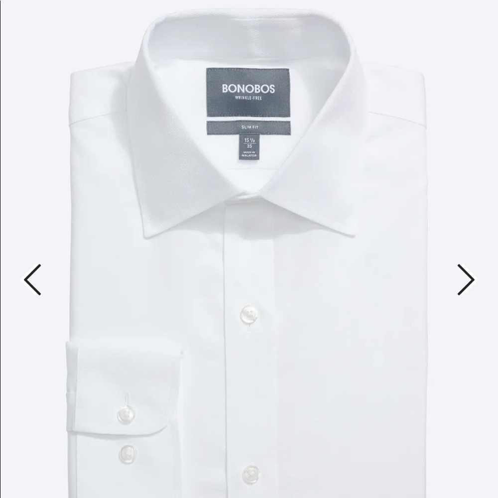 Brand new men’s bonobos dress shirt